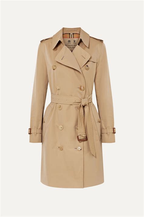 32 fr chez burberry|Kensington trench coat Burberry Beige size 32 FR in Cotton.